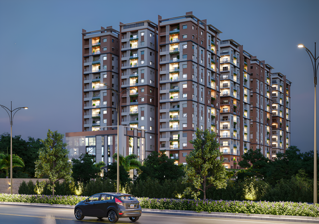 2 ,3 & 4 BHK Flats for Sale in Bachupally